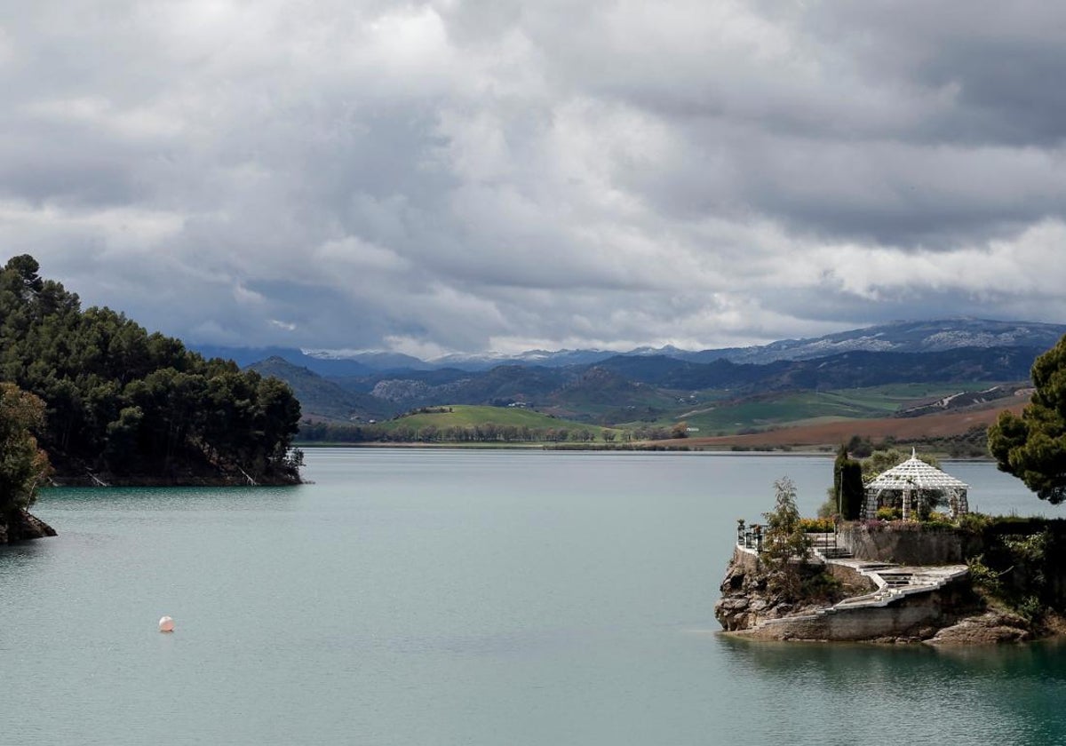 Imagen de archivo del embalse del Conde de Guadalhorce.