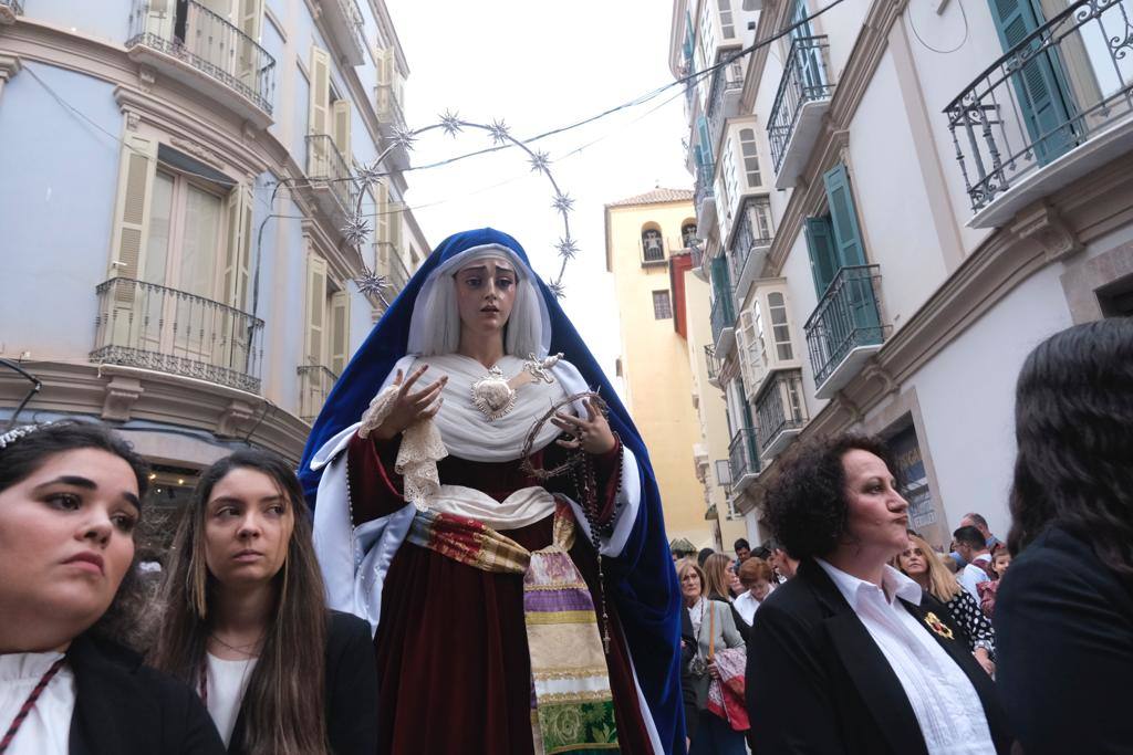 Semana Santa Málaga 2023: Traslados y procesiones del Viernes de Dolores