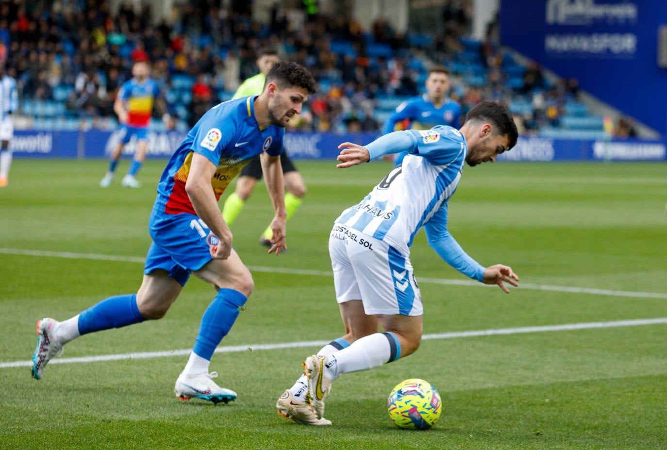 El Andorra-Málaga, en imágenes