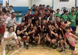 El equipo Costa del Voley juvenil se hace con el campeonato de Andalucía.