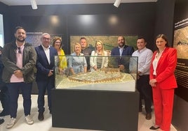 Acto de inauguración del nuevo espacio de interpretación del pasado de Alcaucín.