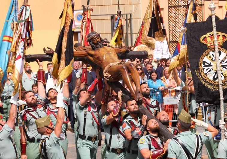 Una Legión de pasiones abre el Jueves Santo en Málaga