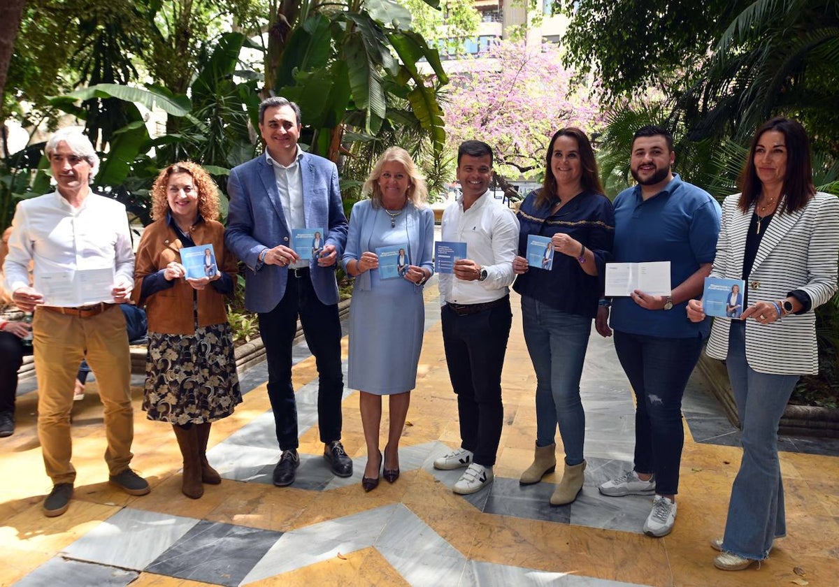 Equipo encargado de la redacción del programa electoral del PP de Marbella.