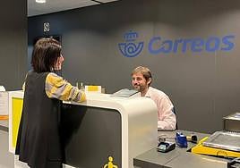 Imagen de archivo de una oficina de Correos