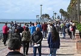 Foto de archivo de una de las marchas organizadas para reivindicar los espigones.