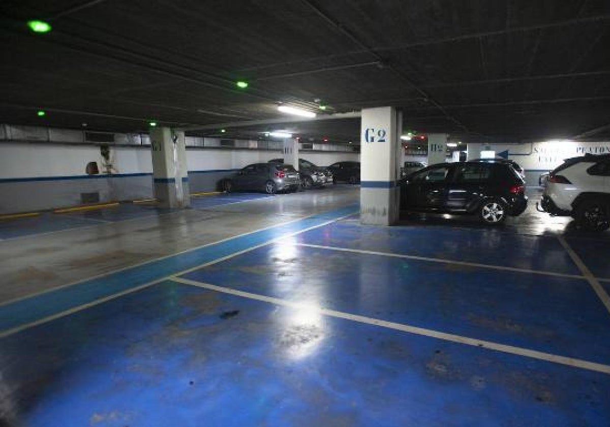 El 'parking' de la Alcazaba: remodelación integral y cinco meses de obras