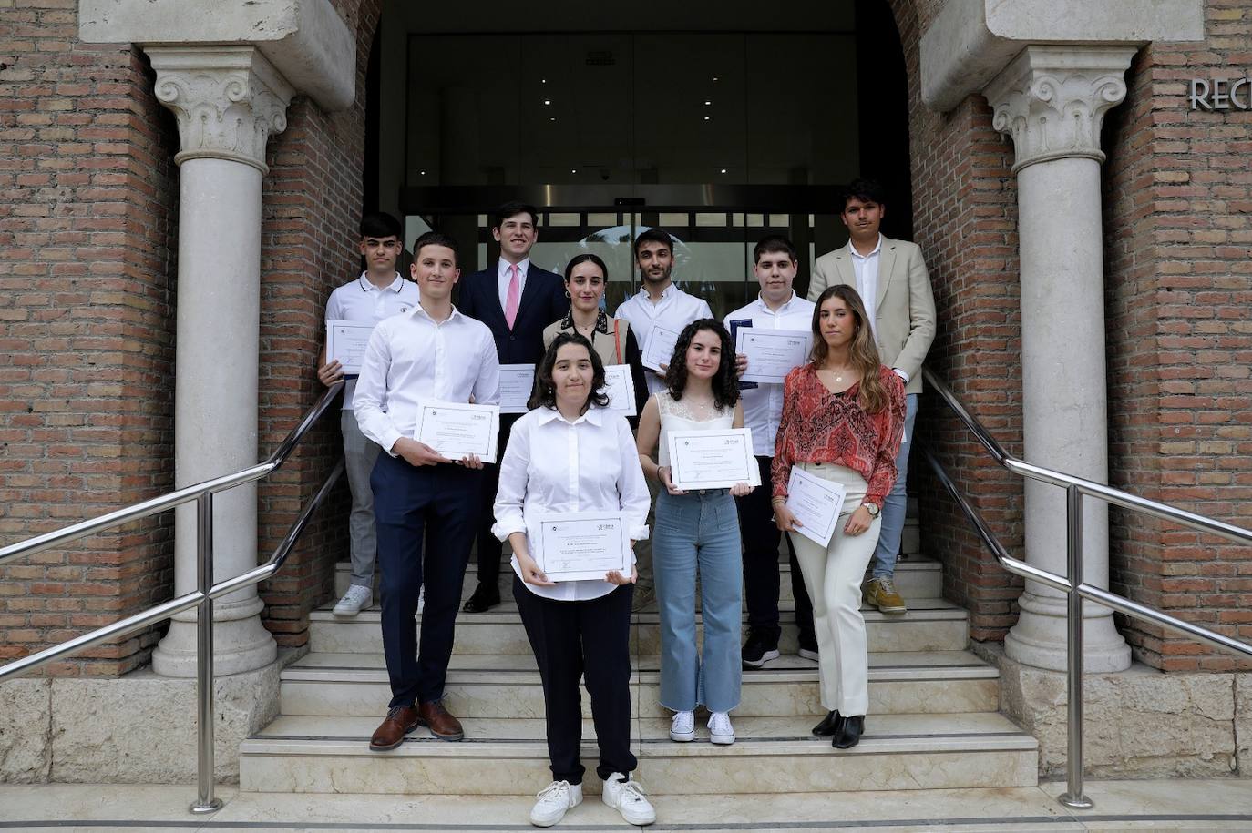 Los estudiantes premiados son los que obtuvieron mejor nota de selectividad y se han matriculado en la UMA.