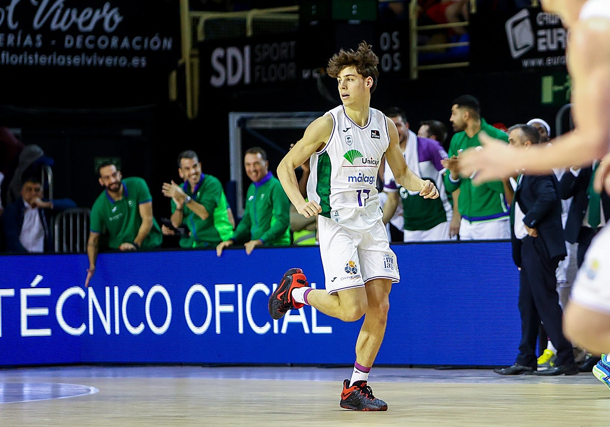 Saint Supéry, durante un partido de esta temporada.