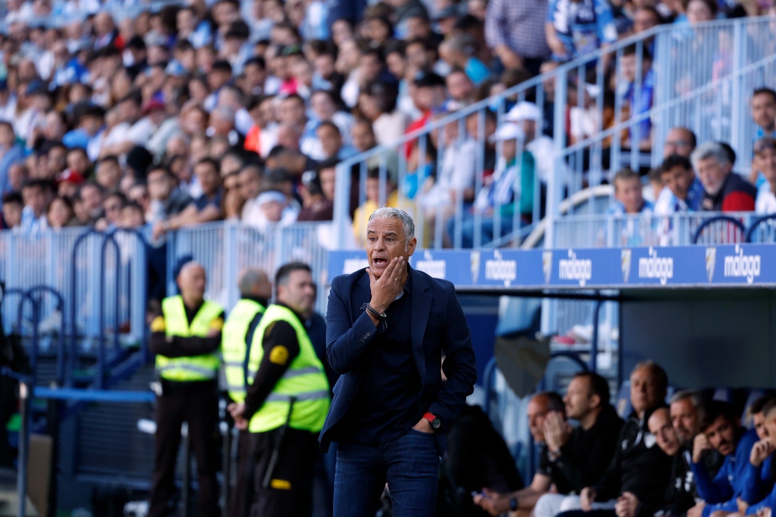 Las mejores imágenes del partido Málaga-Cartagena