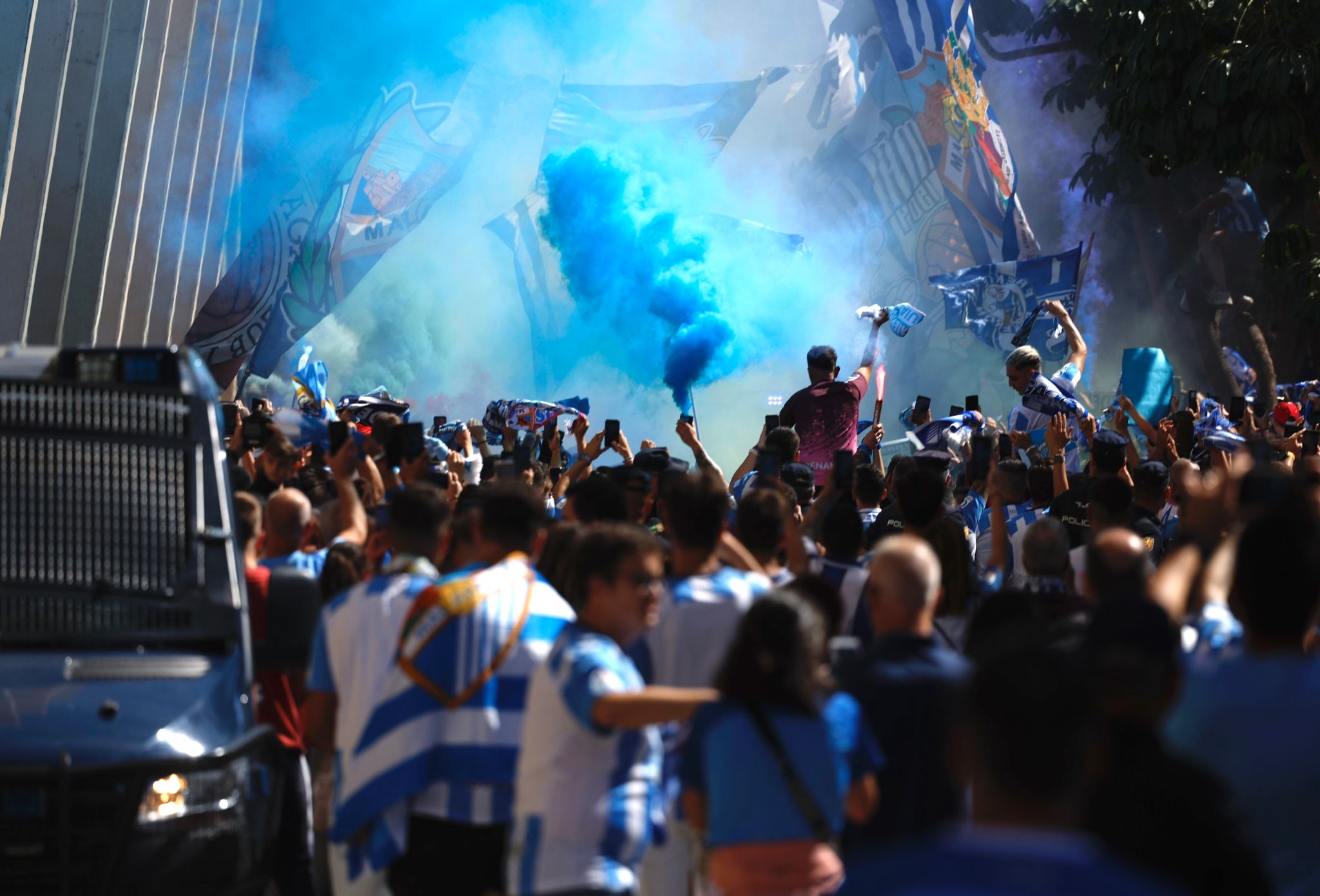 Las mejores imágenes del partido Málaga-Cartagena