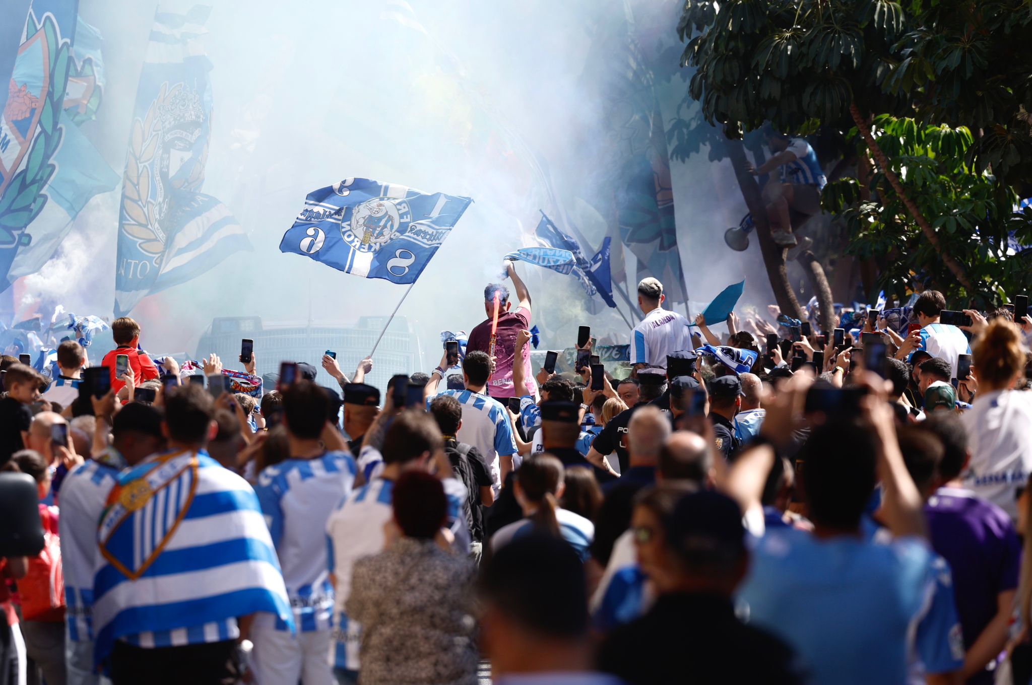 Las mejores imágenes del partido Málaga-Cartagena