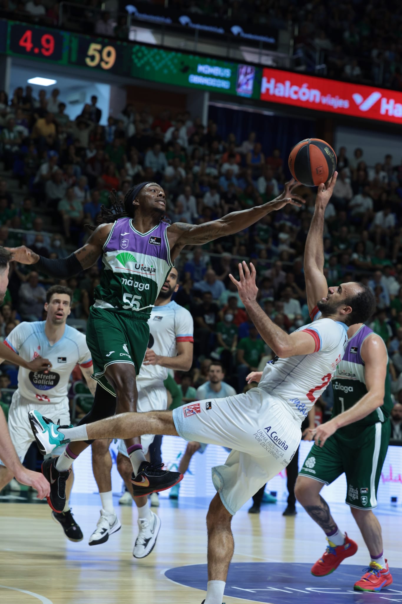 Unicaja-Obradoiro: Las mejores imágenes del partido