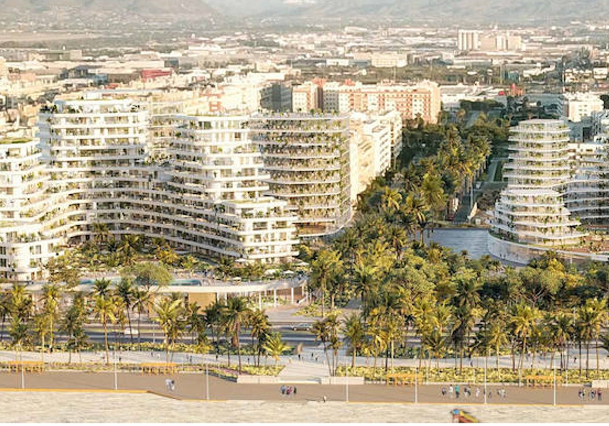 Recreación del proyecto urbanístico de La Térmica.