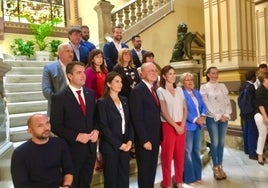 En la imagen, el equipo de gobierno que se formó tras las elecciones municipales de 2019.