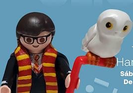 Exposición y mercadillo de clicks de Playmobil de Harry Potter y Stars Wars en Málaga