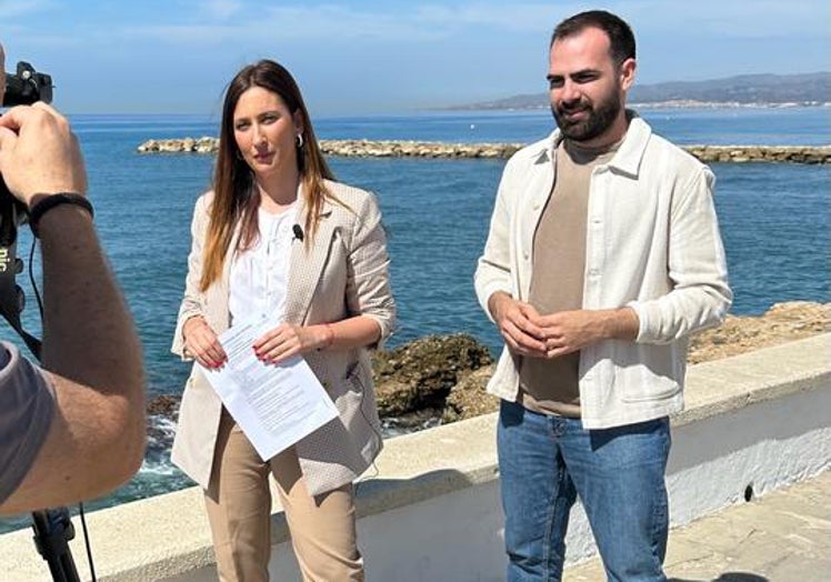 La portavoz y candidata del PSOE de Torrox, Mari Nieves Ramírez.