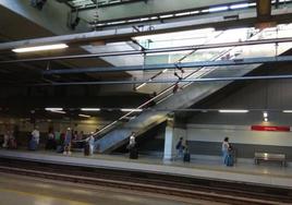 Estación de Cercanías del Aeropuerto de Málaga.