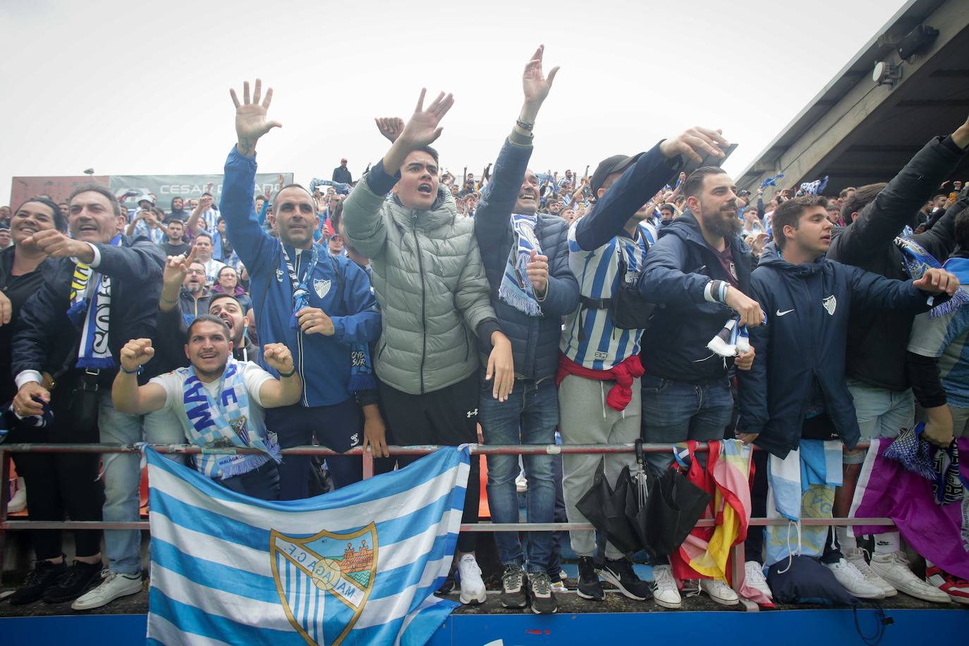 El Lugo-Málaga en imágenes