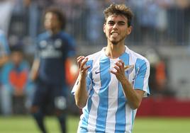 Ricardo Horta, en una imagen de archivo cuando fue jugador del Málaga.