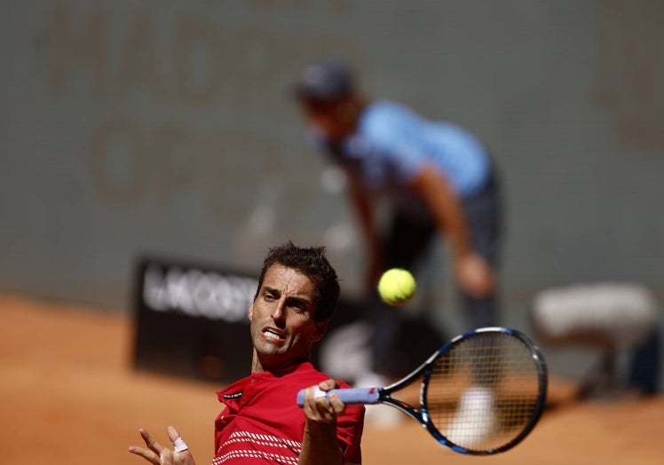 Albert Ramos, en acción.