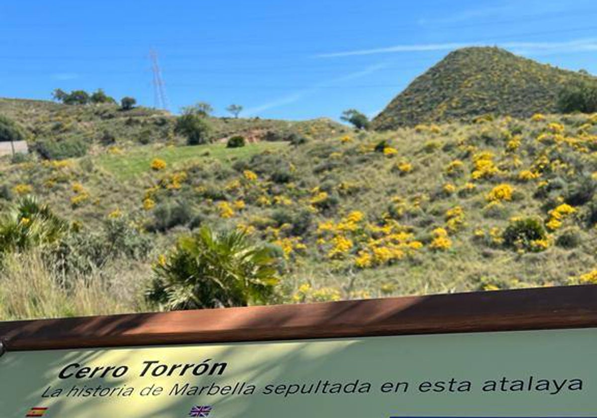 El nuevo panel informativo que resume la historia de Cerro Torrón