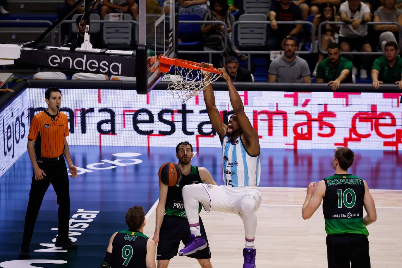 El Unicaja-Joventut, en imágenes