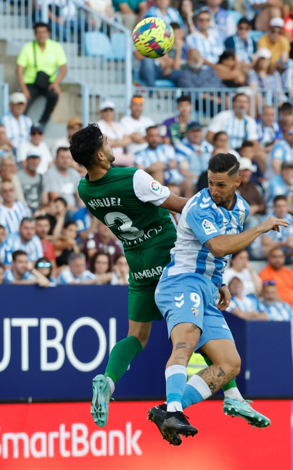 Las mejores imágenes del Málaga-Huesca