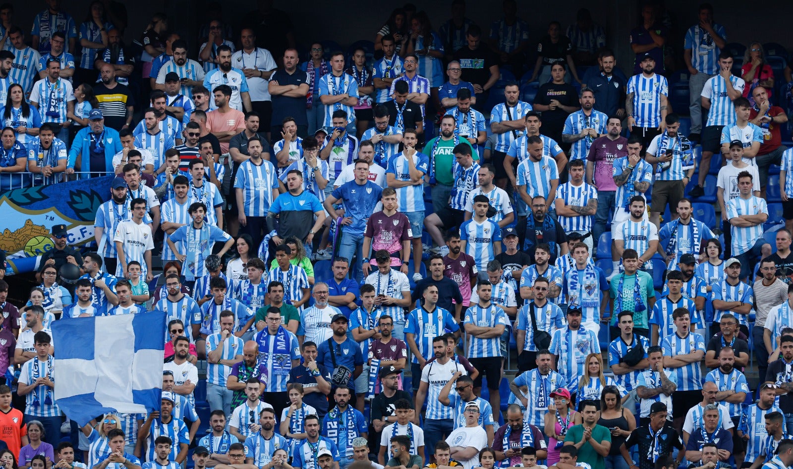 Las mejores imágenes del Málaga-Huesca