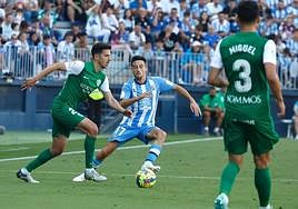 Ambientazo en La Rosaleda para una nueva 'eliminatoria' del Málaga