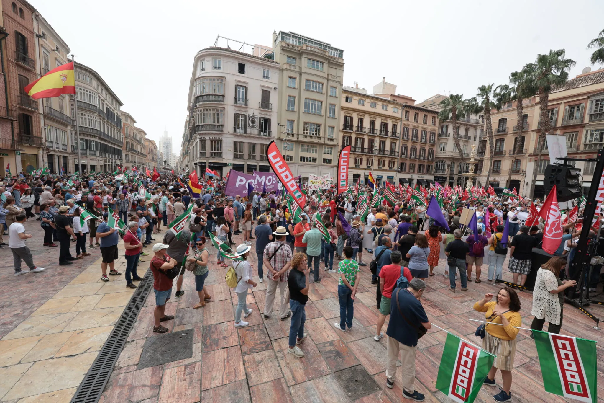 La manifestación del Primero de Mayo, en imágenes