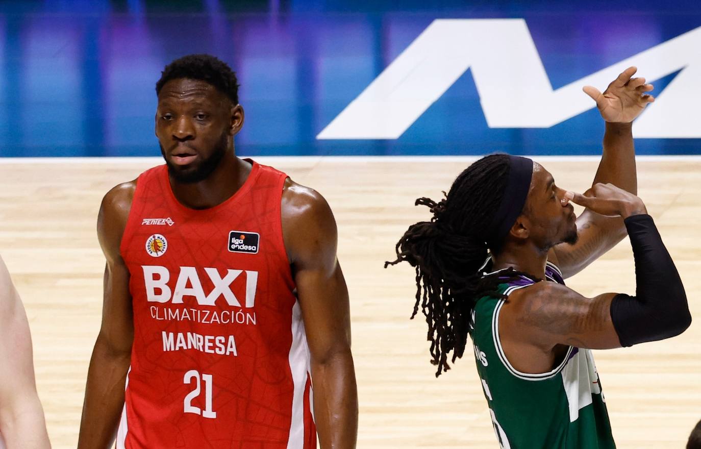 La victoria del Unicaja ante el Manresa, en imágenes