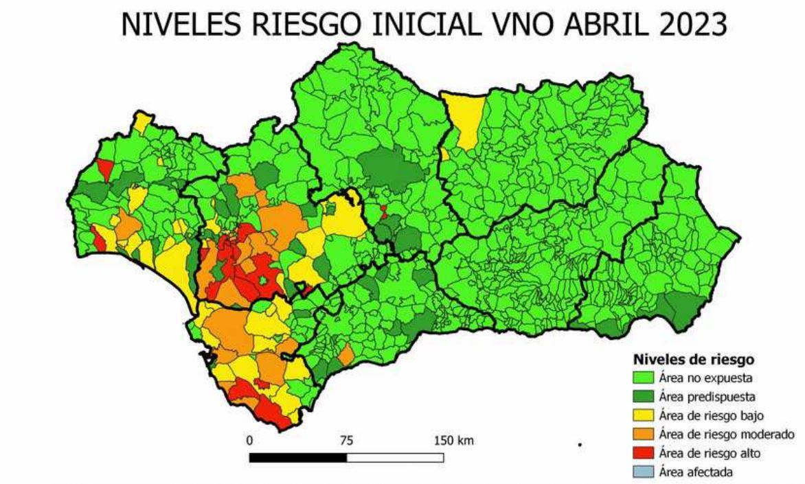 El Gobierno andaluz actualiza el Programa de Vigilancia y Control de Vectores de la Fiebre del Nilo Occidental para la temporada 2023