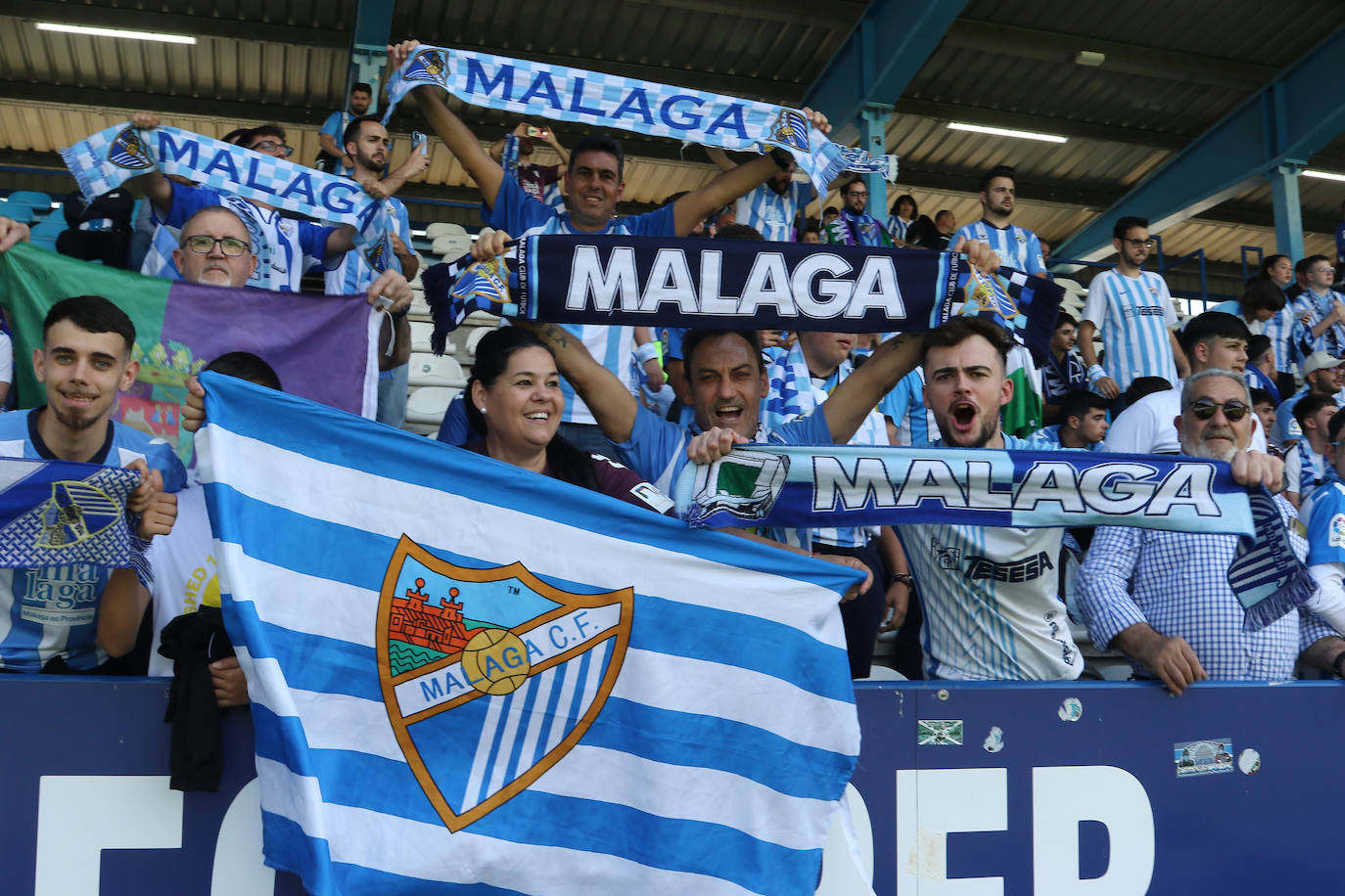 El Málaga pierde con la Ponferradina (2-0)