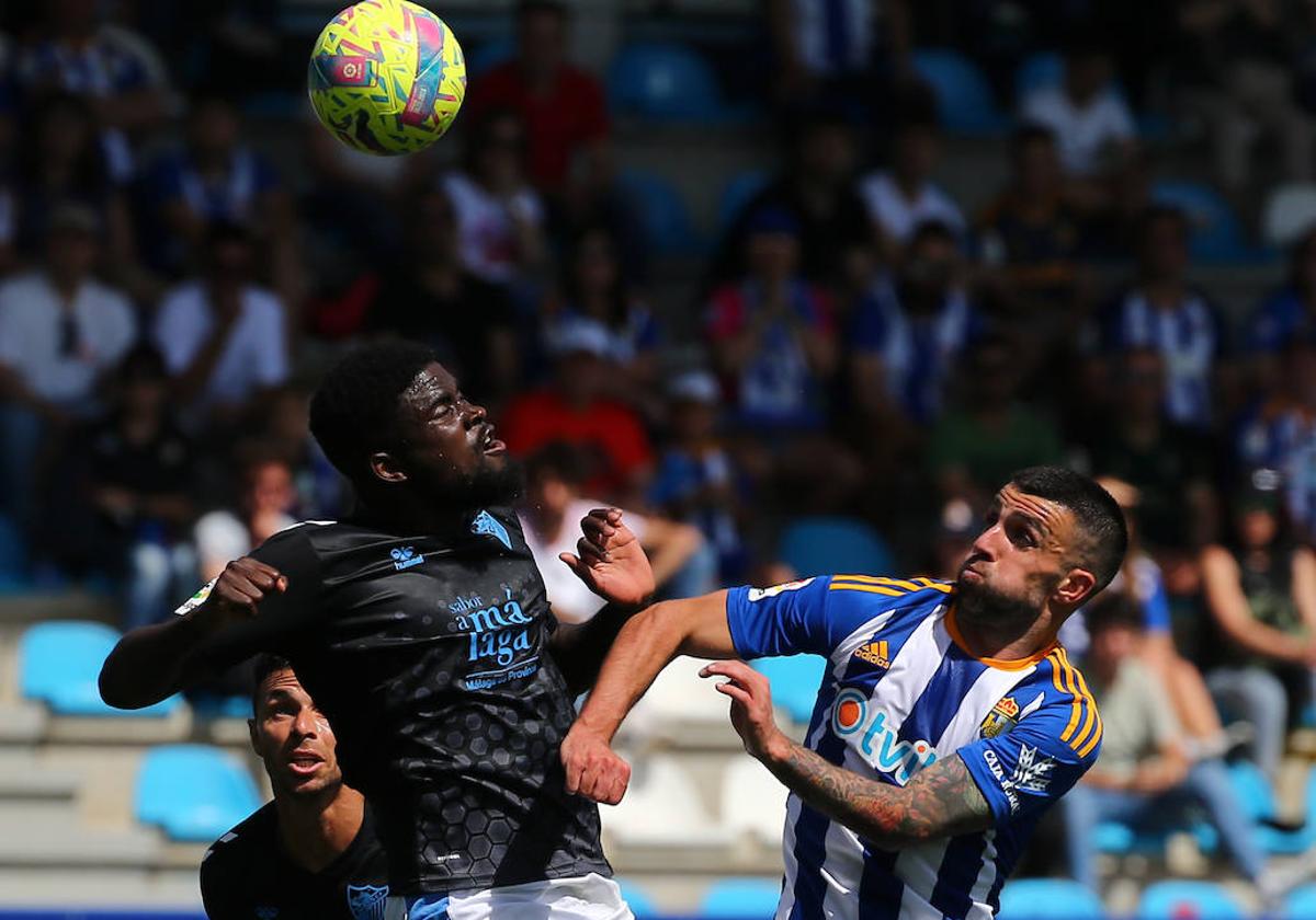 El Málaga pierde con la Ponferradina (2-0)