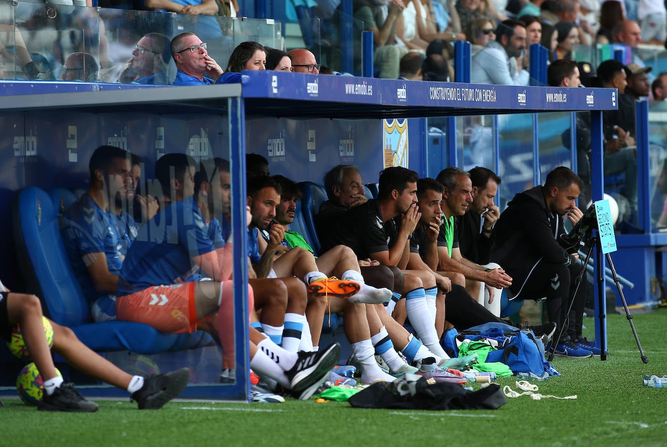 El Málaga pierde con la Ponferradina (2-0)