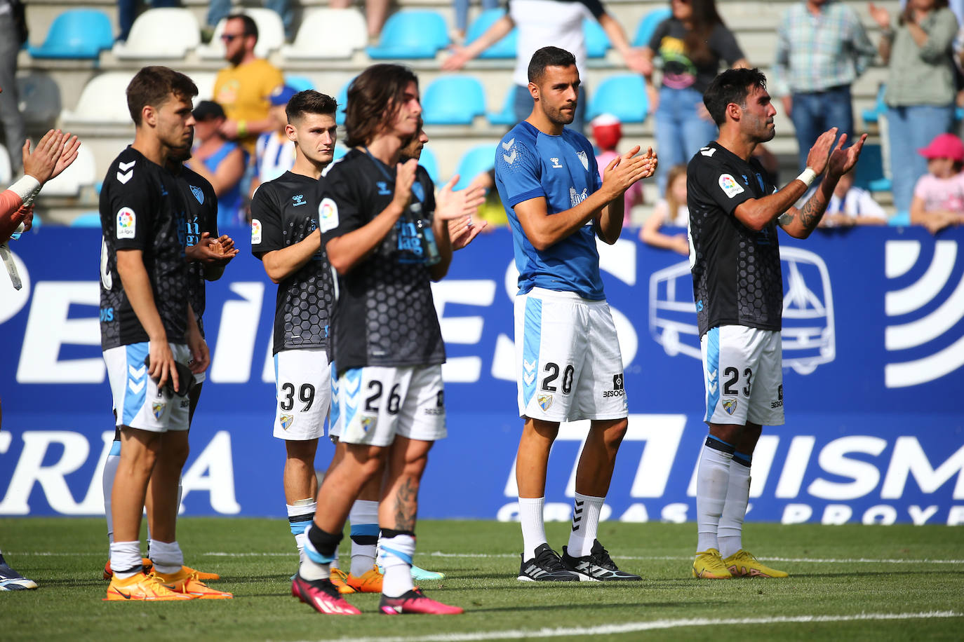 El Málaga pierde con la Ponferradina (2-0)