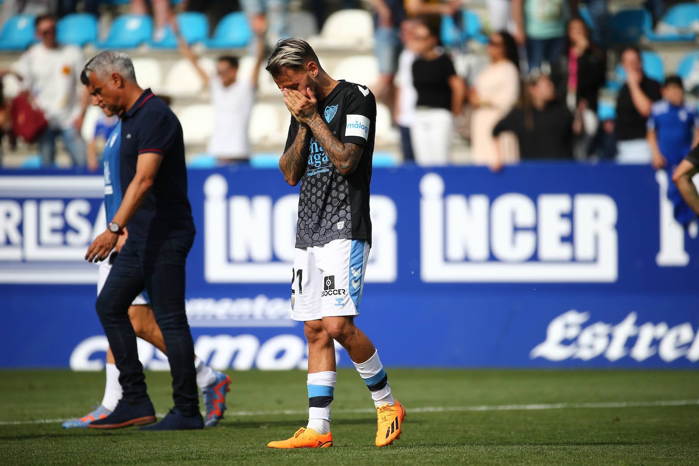 El Málaga pierde con la Ponferradina (2-0)