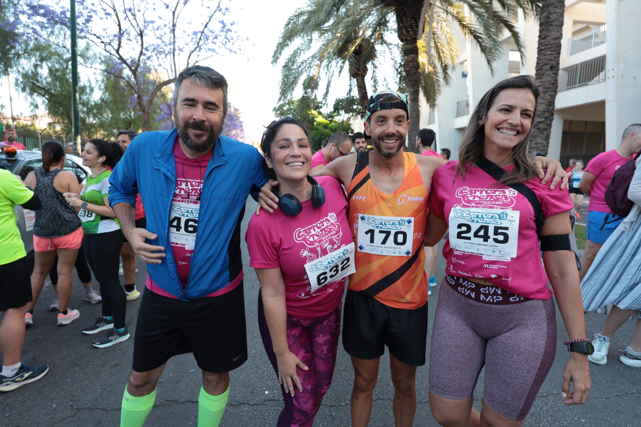 La VI edición de la Carrera de la Prensa en imágenes