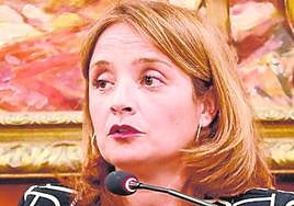 La concejala María García.