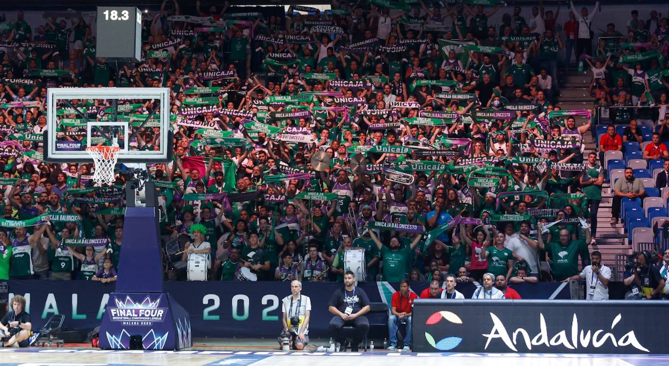 Las mejores imágenes del Unicaja-Telekom Bonn en la Final Four 2023