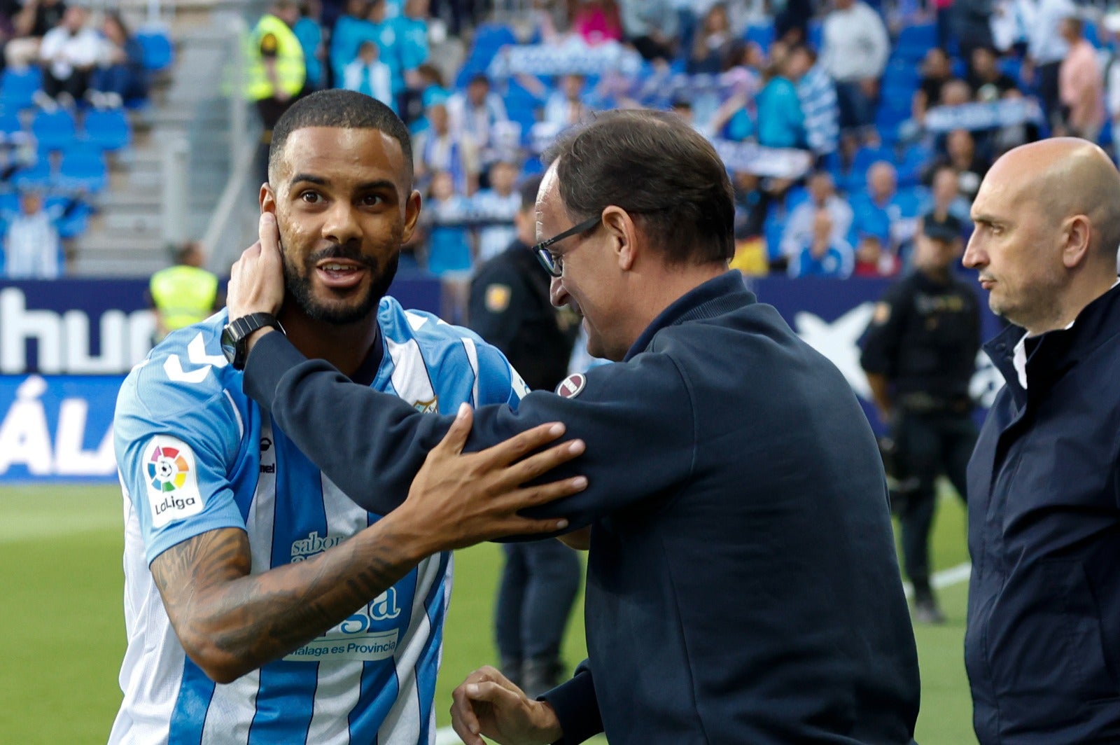 Málaga-Mirandés: Las mejores fotos de la victoria en La Rosaleda