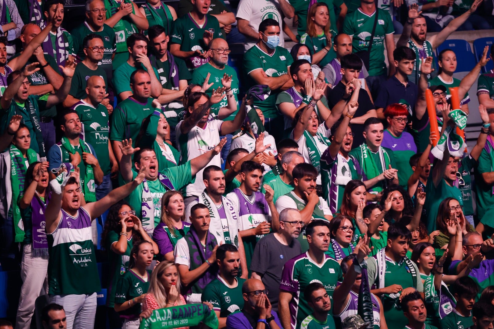 Imágenes de la segunda derrota del Unicaja en la Final Four