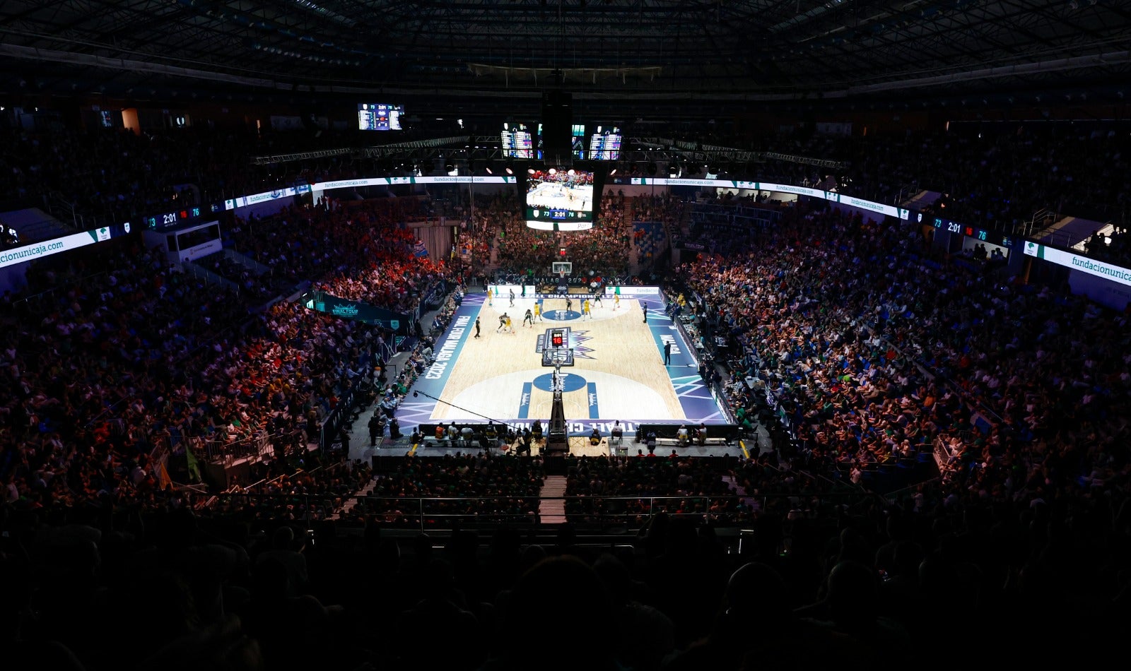 Imágenes de la segunda derrota del Unicaja en la Final Four