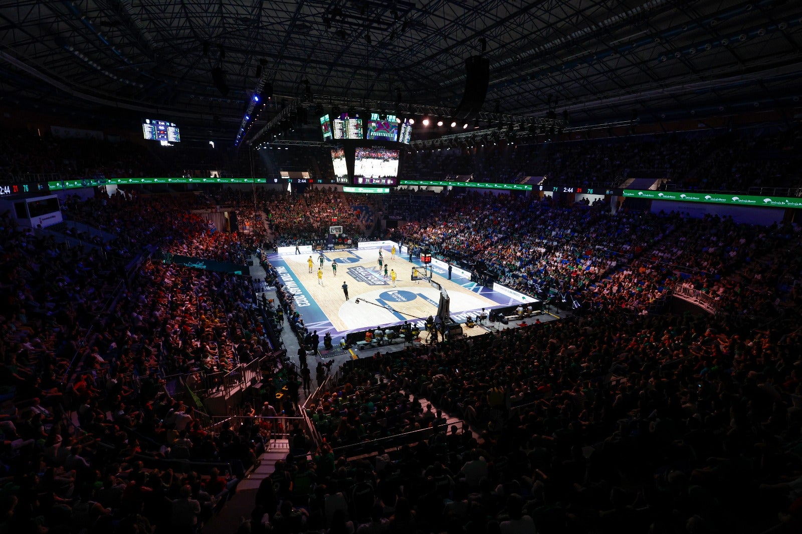 Imágenes de la segunda derrota del Unicaja en la Final Four