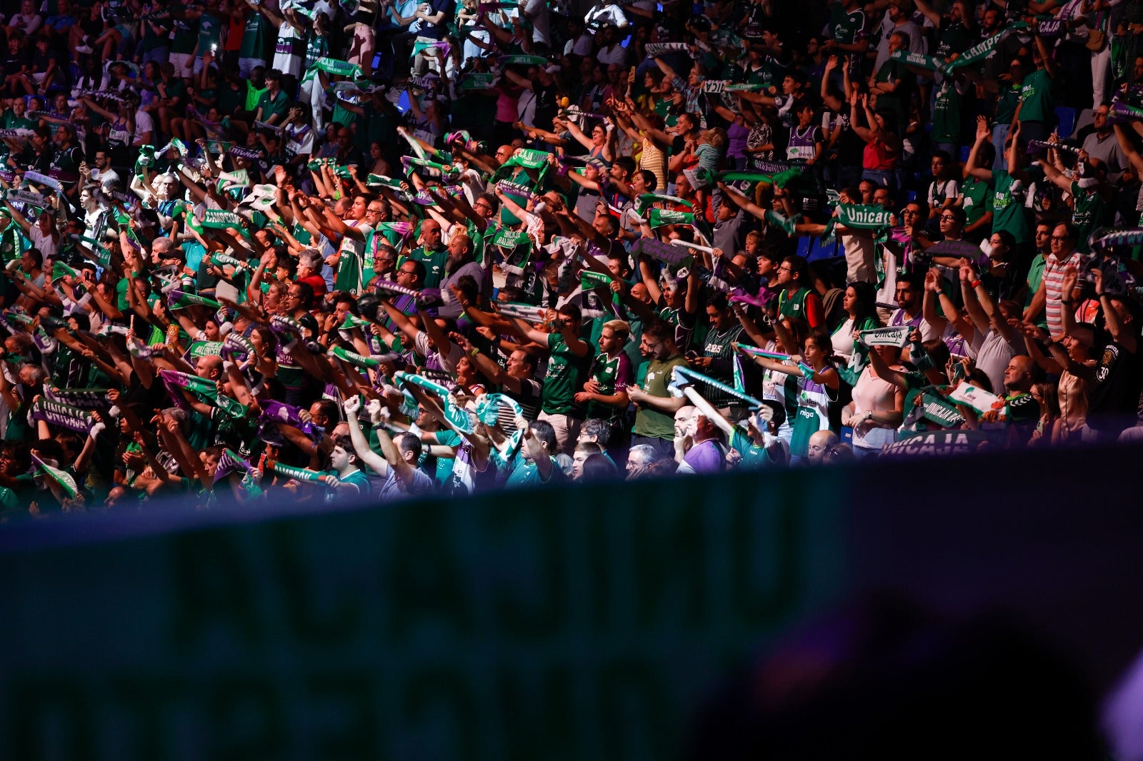 Imágenes de la segunda derrota del Unicaja en la Final Four