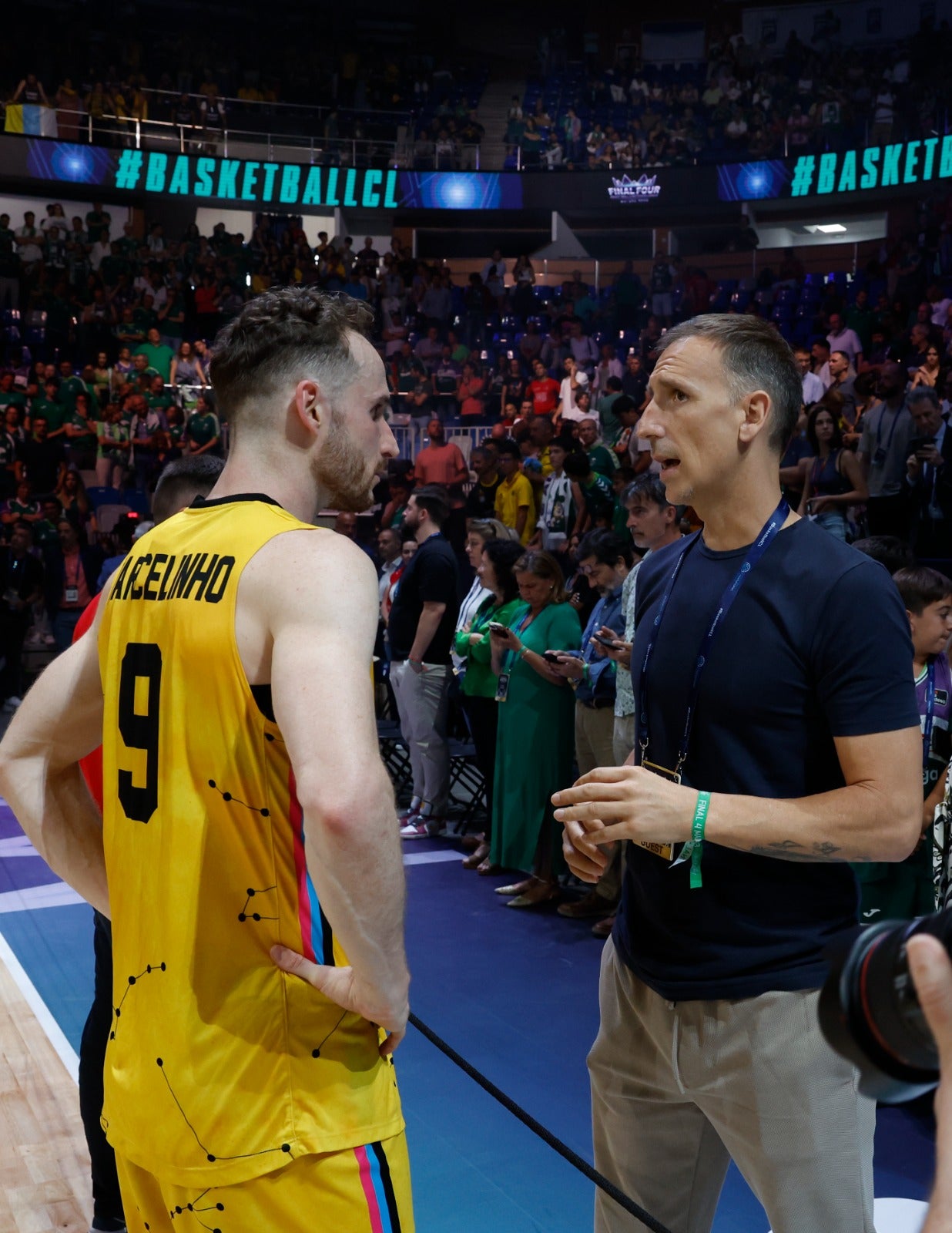 Imágenes de la segunda derrota del Unicaja en la Final Four