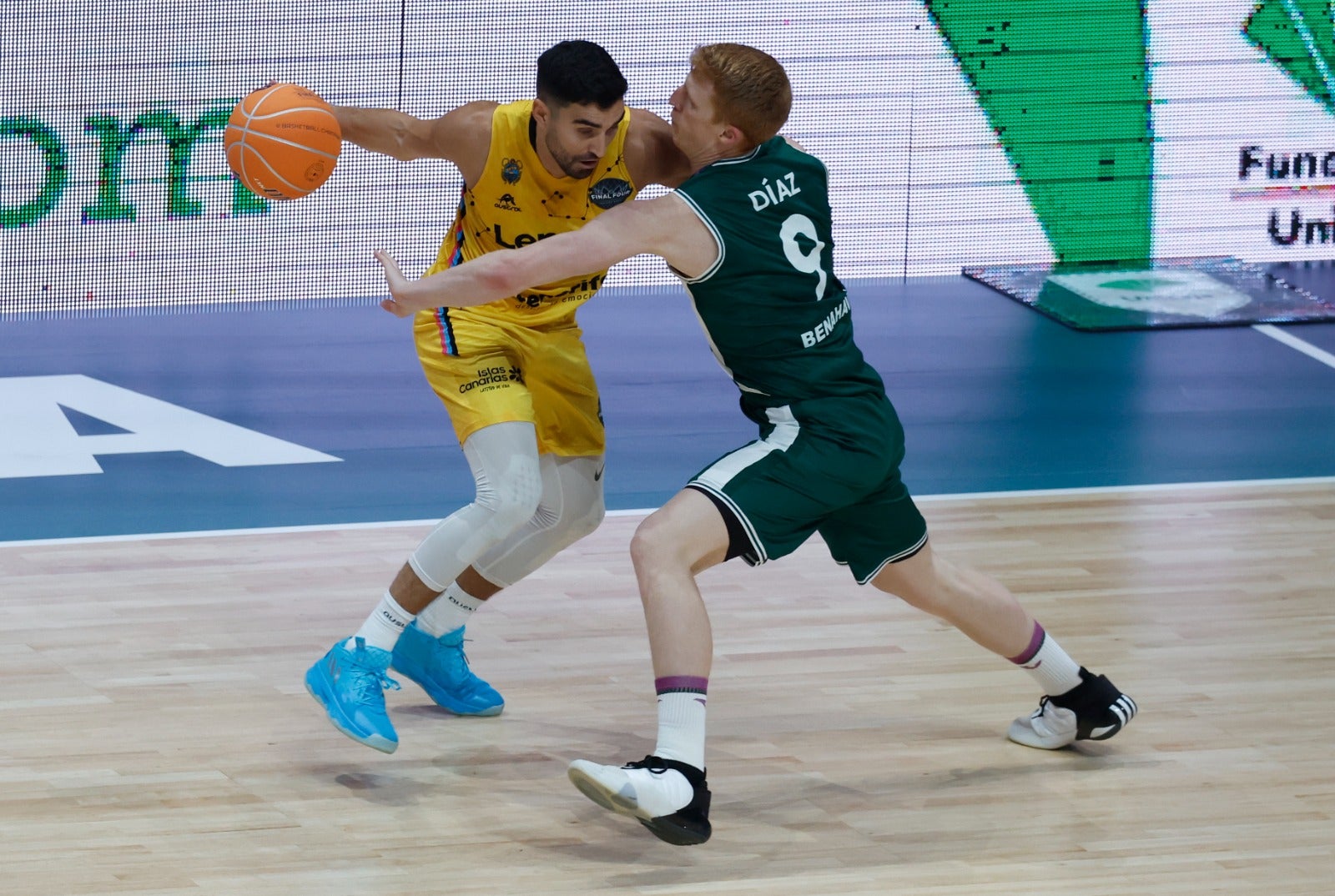 Imágenes de la segunda derrota del Unicaja en la Final Four