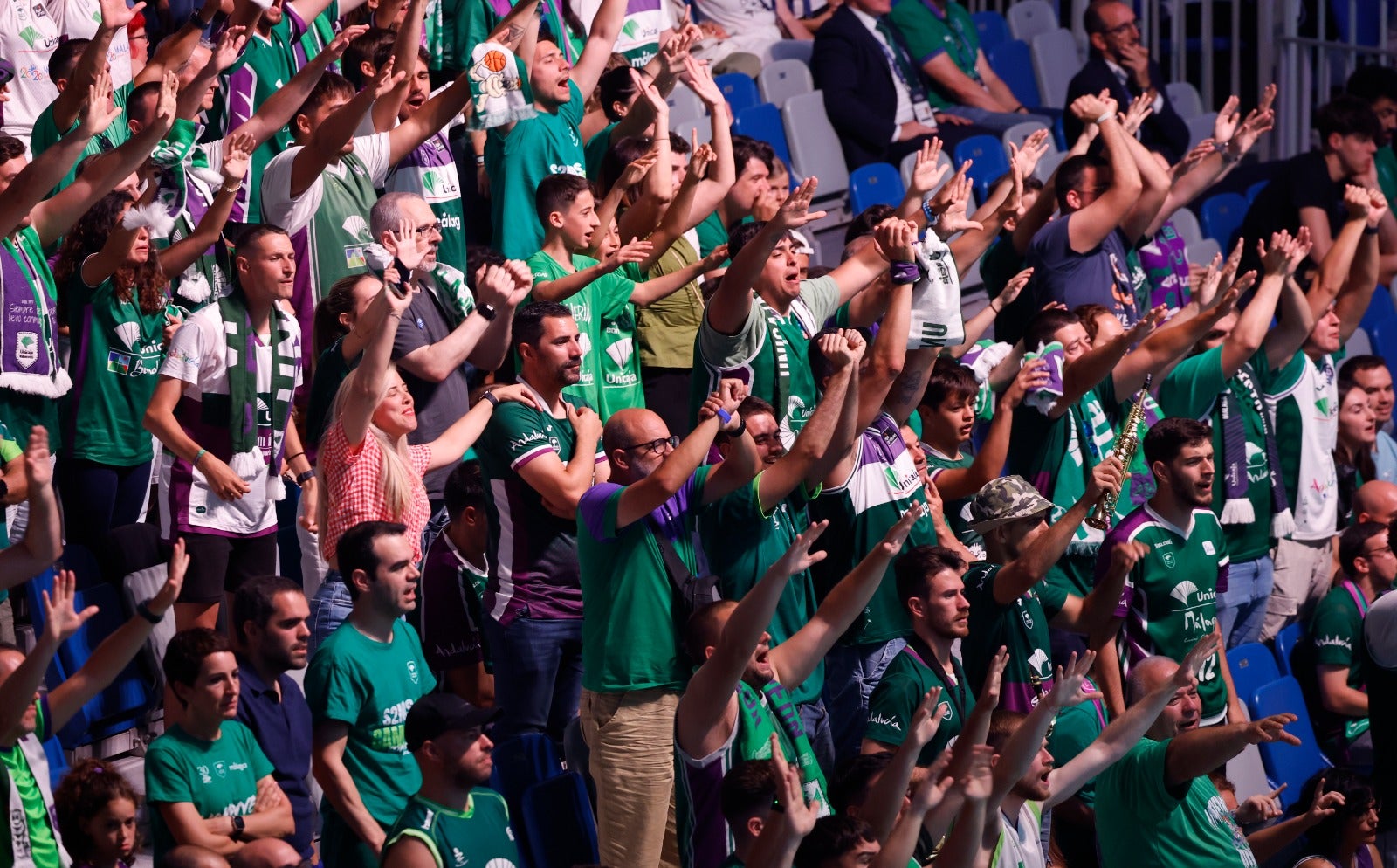Imágenes de la segunda derrota del Unicaja en la Final Four