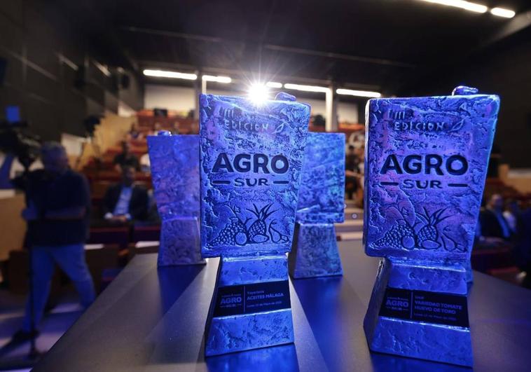 Acto de entrega de los Premios Agro SUR en Coín