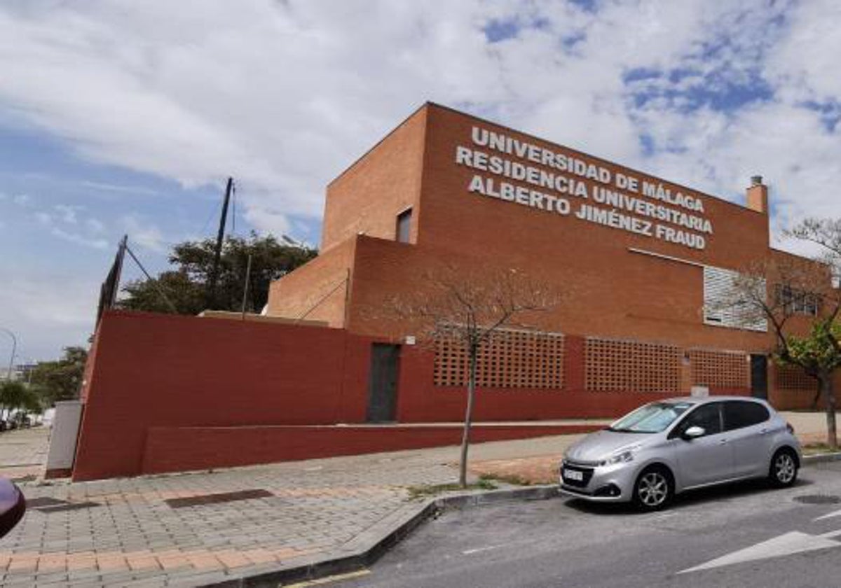 Residencia universitaria Jiménez Fraud, en la zona de Portada Alta.